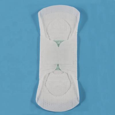 Superfície de algodão de guardanapo sanitário para Uso diário e noturno